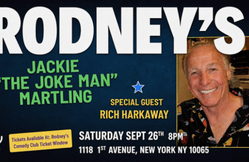 JACKIE "THE JOKE MAN" MARTLING FEATURING RICH HARKAWAY