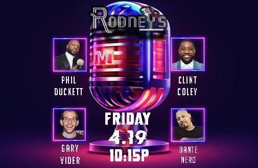 Friday 10PM Show featuring Gary Vider, Dante Nero, Phil Duckett, Daniel Tirado and more 