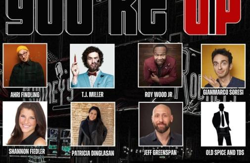 You’re Up featuring Roy Wood Jr, TJ Miller and huge surprise guest who sold out RCMH last month, and a bunch of bottles of Old Spice. I guess he's "Crazy Rich" now