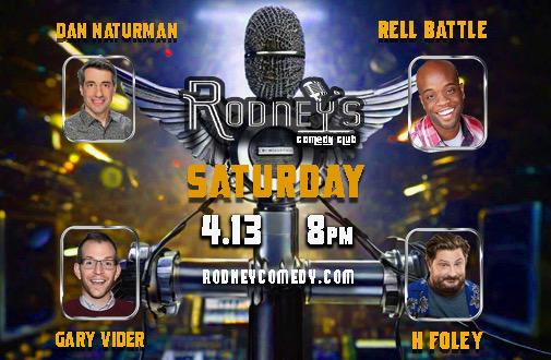 Rell Battle, Gary Vider (Tonight Show), H. Foley (Are You Garbage?), Dan Naturman (America's Got Talent), Larry Beyah, Talia Reese