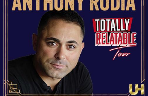 Anthony Rodia Headlines Rodney’s Comedy Club